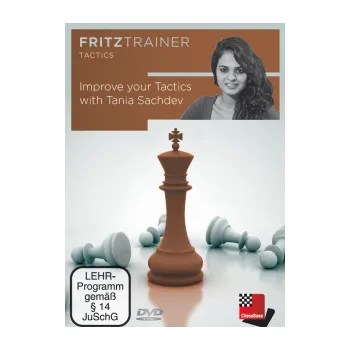 Šachy ChessBase Improve your Tactics, Tania Sachdev - verze ke stažení (anglicky)