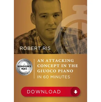 Šachy ChessBase An Attacking Concept in the Giuoco Piano, Robert Ris - verze ke stažení (anglicky)