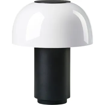 Lampička Zone Denmark Černá hliníková stolní LED lampa Harvest Moon