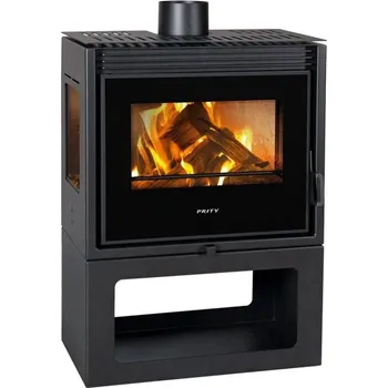 Krbová kamna Krbová kamna Prity PM3-TV černá