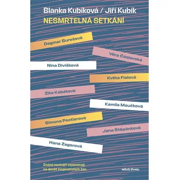Literární biografie Nesmrtelná setkání - Kubík Jiří, Blanka Kubíková (2024, pevná)