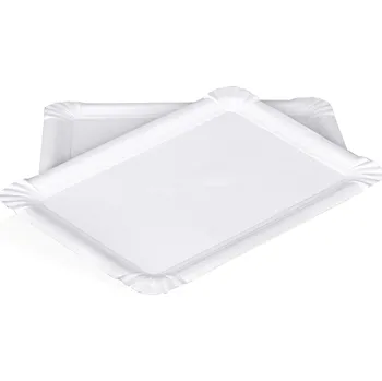 Jednorázové nádobí Tácek papírový č. 4 (15 ks v balení)