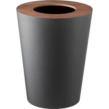 Odpadkový koš YAMAZAKI Odpadkový koš Rin 3197, kulatý, 10l, černý