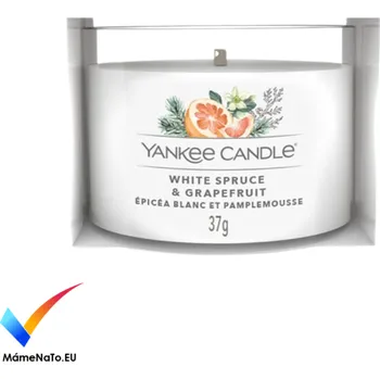 Svíčka Ztrade WHITE SPRUCE & GRAPEFRUIT (votivka ve skle)