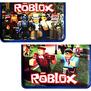 Penál Penál školní 1-patrový 2 chlopně ROBLOX průvod Barva: golf green