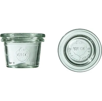Zavařovací sklenice TOMGAST Sklenice WECK Mini Sturz 35 ml s víčkem 12 ks