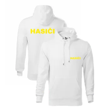 Pánská mikina Bílá pánská mikina pro hasiče