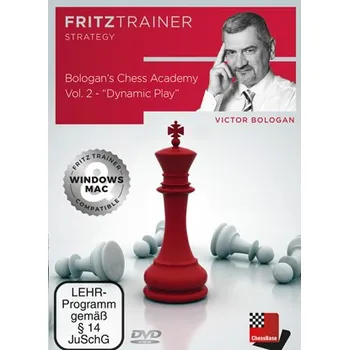 Šachy ChessBase Bologan‘s Chess Academy Vol. 2 - “Dynamic Play”, Victor Bologan - verze ke stažení (anglicky)