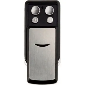 Dálkový ovladač vrat dálkový ovladač Sommer Slider - 4-kanálový vysílač Trido pro starší pohony Sommer, 868,8 MHz, plovoucí kód, SOMloq1, nerezové pouzdro