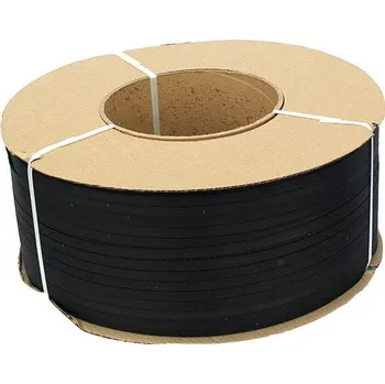 Stahovací páska Vázací PP páska černá (dutinka 200 mm)