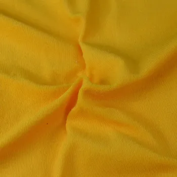 Prostěradlo Froté prostěradlo sytě žluté