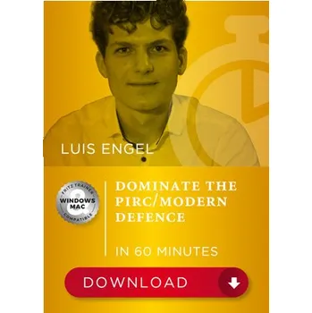 Šachy ChessBase Dominate the Pirc/Modern Defence: Expert Strategies for White, Luis Engel - verze ke stažení (anglicky)