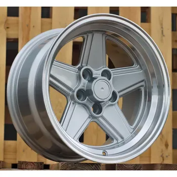 Alu kolo Alu kola Racing Line B1794, 16x9 5x112 ET12, stříbrná + leštěný límec