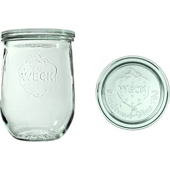 Zavařovací sklenice TOMGAST Sklenice WECK Tulip 1062 ml s víčkem 6 ks