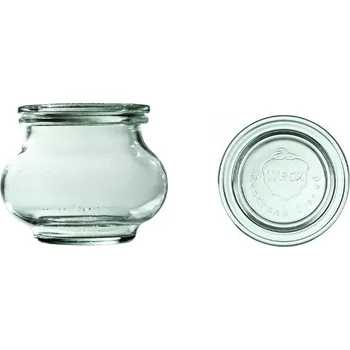 Zavařovací sklenice TOMGAST Sklenice WECK Selská 220 ml s víčkem 12 ks