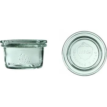 Zavařovací sklenice TOMGAST Sklenice WECK Mini Sturz 50 ml s víčkem 12 ks