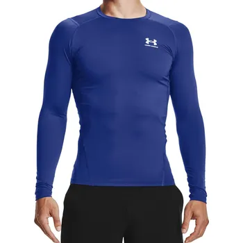 Ribano - Triko Under Armour HeatGear Armour Comp LS Senior Royal Velikost: XXL