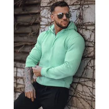 Pánská mikina Pánská mikina s kapucí BX4246z Barva: Světle zelená, Velikost: XL