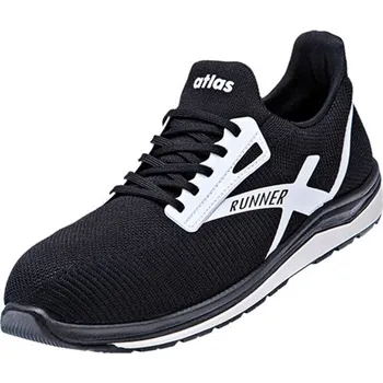 Pracovní obuv Atlas Runner 25 S1P bezpečnostní polobotka černá Velikost: 44