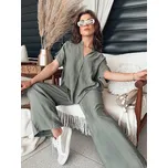 Dámská halenka NAMAYAS RY2604 Barva: Khaki, Velikost: ONE SIZE