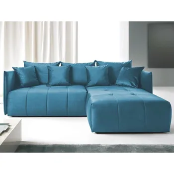 Sedací souprava Rohová sedací souprava Magic, modrá látka