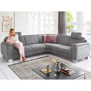 Sedací souprava ASKO - NÁBYTEK Omaha souprava šedá