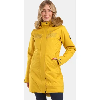 Dámský kabát Dámský kabát Kilpi Peru-W GLD XL
