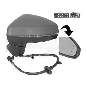 Auto zrcátko Vnější zpětné zrcátko AGB 13C1516M