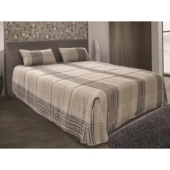 Postel Postel Evita 180x200 cm, kávová ekokůže, bez matrací