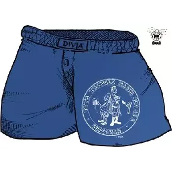 Pánské spodní prádlo Trenýrky-Superman XL černá