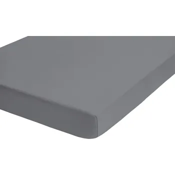 Prostěradlo Napínací prostěradlo Jersey Castell 180x200 cm, stříbrné