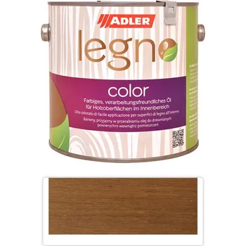 Olej na dřevo ADLER Legno Color - zbarvující olej pro ošetření dřevin 2.5 l Croissant ST 09/3 - Barva na dřevo do interiéru