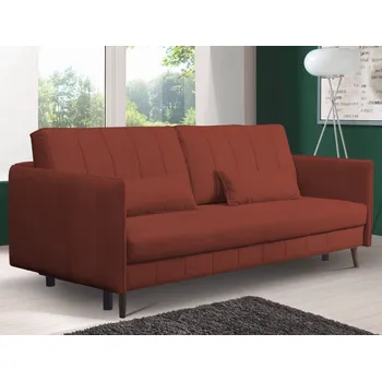 Pohovka Rozkládací pohovka Vannes, tmavě červená látka