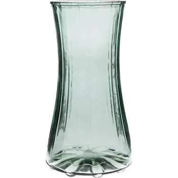 Váza Skleněná váza Nigella 23,5 cm, tyrkysová