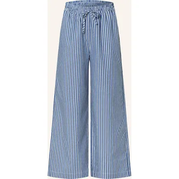 Dámské kalhoty Lollys Laundry Dámské Marlene Kalhoty Liamll, modrá / bílá, 42