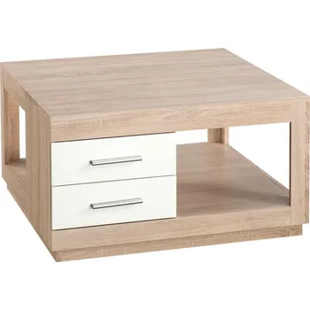 Konferenční stolek Konferenční stolek Festival, dub sonoma/bílá