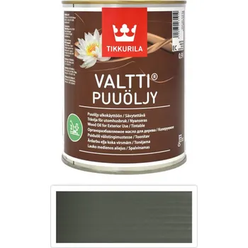 Olej na dřevo TIKKURILA Valtti wood oil - olej na terasy a nábytek 0.9 l Laavu 5082 - Venkovní barva na dřevo