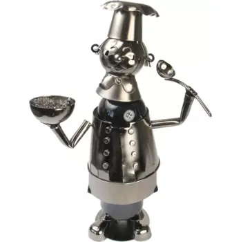 Stojan na víno Kuchař - stojan na víno