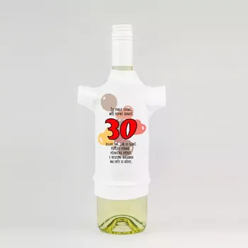 Žertovný předmět Tričko na láhev - Žij podle svého - 30