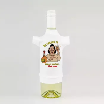 Žertovný předmět Tričko na láhev - Na takové to domácí popíjení