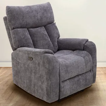 Křeslo ASKO NÁBYTEK kov dřevovláknitá deska šedé