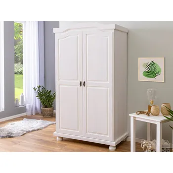 Šatní skříň Šatní skříň Hedda, bělená borovice