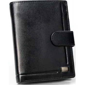 Peněženka Kožená peněženka na karty s elegantním prošíváním Barva: Černá