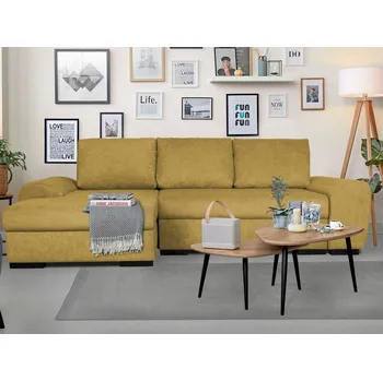 Sedací souprava ASKO - NÁBYTEK Salsa žlutá