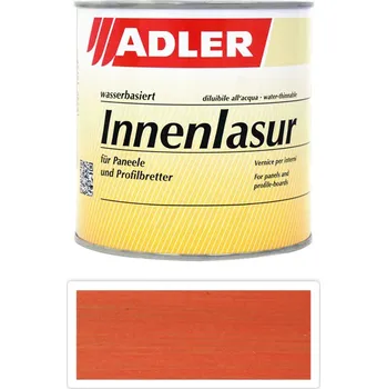 Lak na dřevo ADLER Innenlasur UV 100 - přírodní lazura na dřevo pro interiéry 0.75 l Grosser Feuerfalter ST 08/4 - Barva na dřevo do interiéru