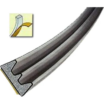 Těsnění do okna a dveří OSTATNÍ Těsnění profil E | bílé, délka 150 m, rozměr 9x4 mm