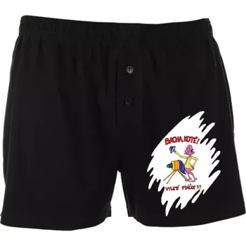 Trenýrky Trenýrky-Bacha kotě M černá