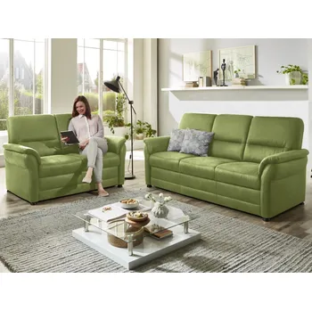 Sedací souprava ASKO - NÁBYTEK Relaxness 3 + 2 + 1 zelená