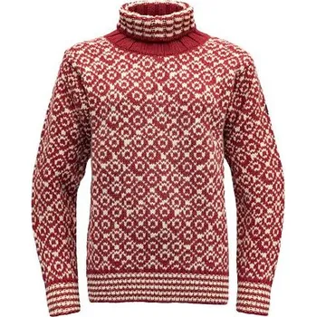 Pánská mikina Svetr DEVOLD SVALBARD WOOL HIGH NECK Uni velikost L