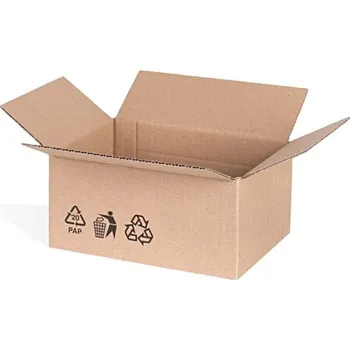 Obalový materiál Kartonová krabice klopová 3VL 220 x 150 x 85 mm